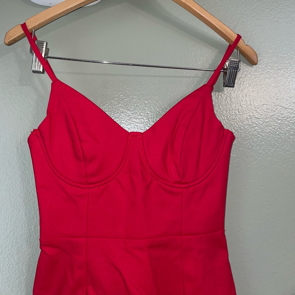 Princess Polly NWOT NOVELLA MINI DRESS RED - Picture 3 of 10